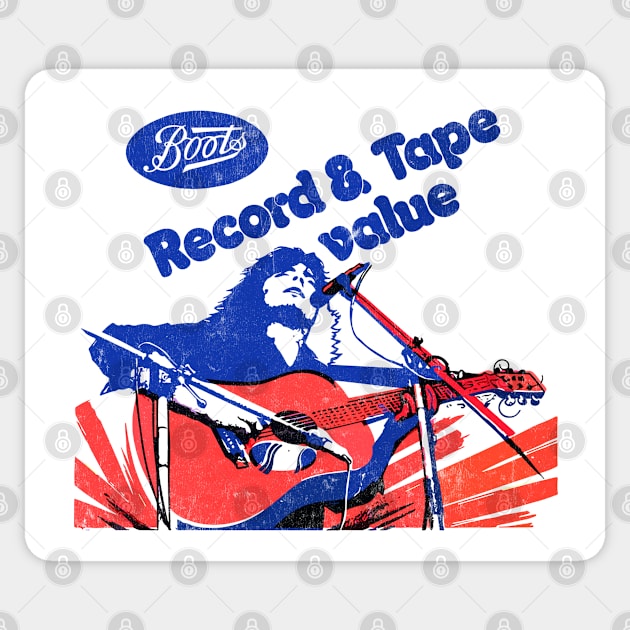 80s Records & Tapes Sticker by CultOfRomance